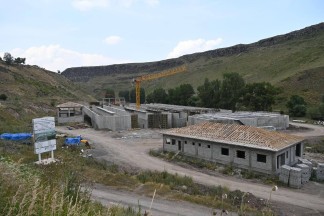 Kars Atıksu Toplama ve Arıtma Tesisi tüm hızıyla sürüyor