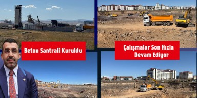 Kars 500 Yataklı Devlet Hastanesi İnşaatında Çalışmalar Hızlandı