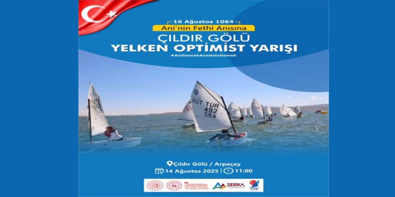 Ani’nin Fethi Anısına Çıldır Gölü’nde Yelken Yarışı
