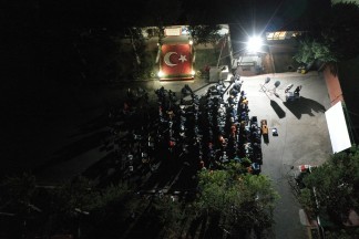 Hükümlüler için açık hava sineması