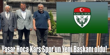 Yaşar Uluman Kars spor kulübü Başkanı oldu.