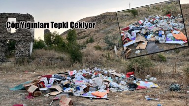 Kars Dereiçinde Utandıran Görüntü: Çöp Yığınları Tepki Çekiyor