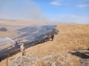 Kars'ta bir günde 6 farklı yangın çıktı