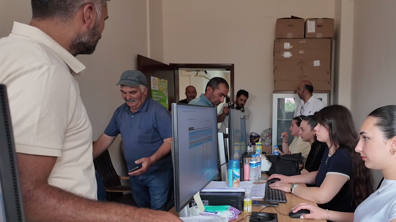 Kars’ta Tarım Sayımı Çalışmaları Devam Ediyor