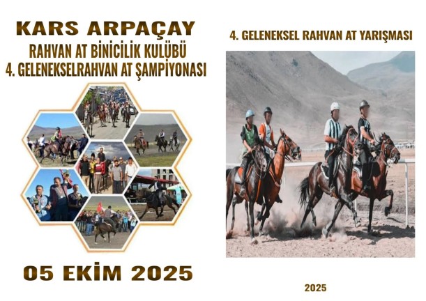 4. Geleneksel Rahvan At Yarışları Başlıyor
