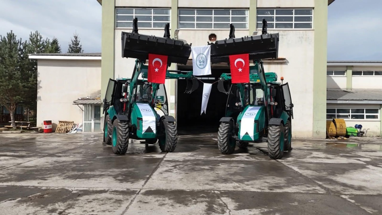 DSİ 24. Bölge Müdürlüğü’ne Yeni İş Makineleri Tahsis Edildi