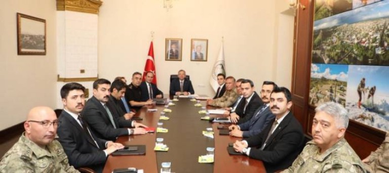 “İl Güvenlik ve Asayiş Koordinasyon Toplantısı” Yapıldı