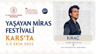 Kars Yaşayan Miras Festivali Başlıyor!