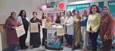 Devlet Hastanesi’nde Normal Doğum Haftası Etkinliği