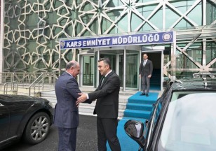 Rektör Kapu’dan Emniyet Müdürü Tombul’a Ziyaret