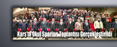 Kars’ta 2025-2026 Eğitim Yılı Okul Sporları Toplantısı Gerçekleştirildi