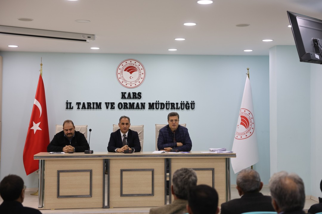 Genel Tarım Sayımı kapsamında muhtarlara bilgilendirme toplantısı düzenlendi