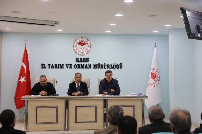 Genel Tarım Sayımı kapsamında muhtarlara bilgilendirme toplantısı düzenlendi