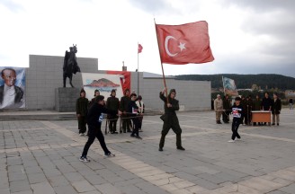 Sarıkamış’ta Cumhuriyet coşkusu