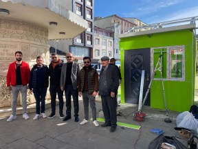 Digor kavşağında Gündoğdu taksi durağı yapıldı