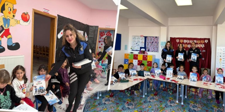 Minik Öğrencilere “Geleceğe Emniyetli Adımlar” Eğitimi