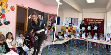 Minik Öğrencilere “Geleceğe Emniyetli Adımlar” Eğitimi