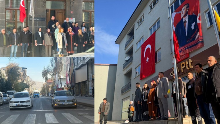 Kars’ta 10 Kasım’da Ata’ya Saygı Duruşu