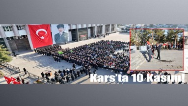 10 Kasım Atatürk’ü Anma Töreni Düzenlendi
