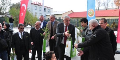 Bin Adet Fidan Vatandaşlara Dağıtıldı