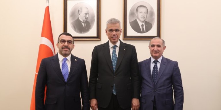 Çalkın ve Kapu'dan Sağlık Bakanı Memişoğlu’na Ziyaret