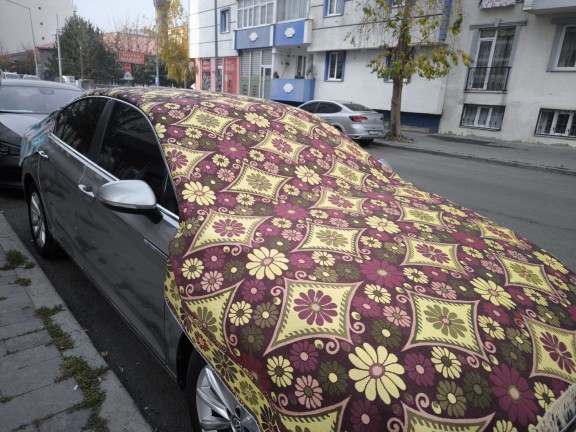 Kars'ta soğuk hava etkisini sürdürüyor