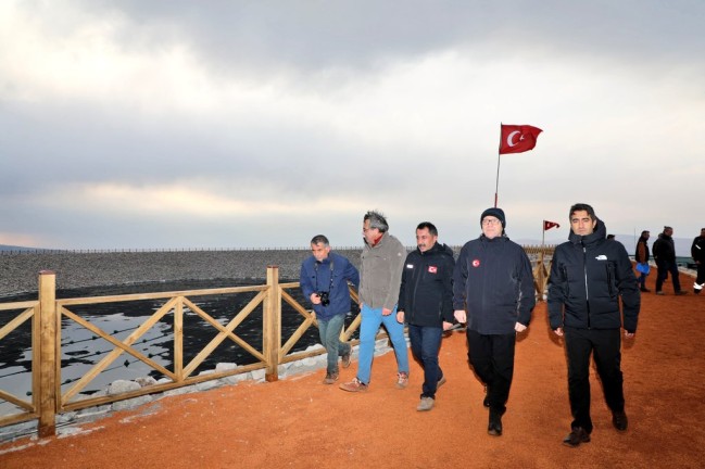 Sarıkamış Kayak Merkezi'nde suni karlama sisteminde sona gelindi