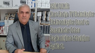Asım Demir Başkanlık Adaylığını Açıkladı