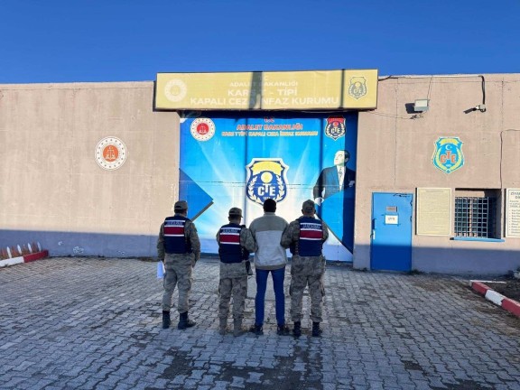 Kars’ta aranan hükümlü yakalandı