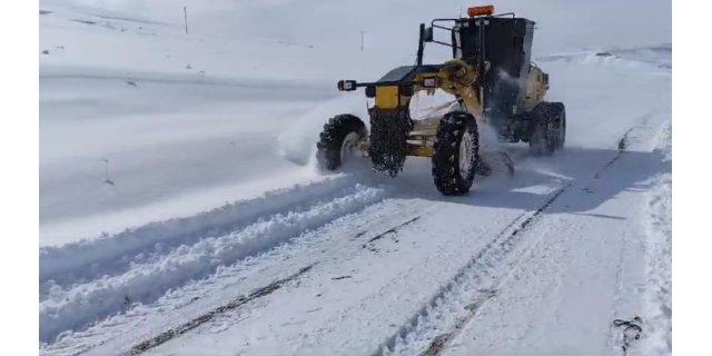Kars'ta Kar Esareti: 20 Köy Yolu Ulaşıma Kapandı, Ekipler Sahada