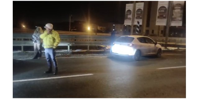 Zincirleme Kaza Korkuttu: Maddi Hasarla Atlatıldı, Trafik Felç Oldu