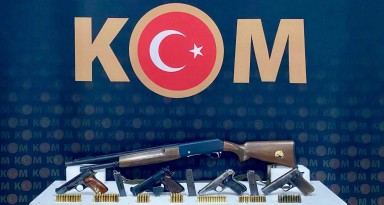 Kars'ta silah operasyonu