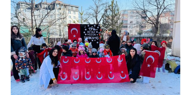 Minik Yüreklerden Sarıkamış Anması: Şehitlere Vefa Nöbeti