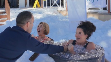 Sarıkamış'ta Kristal Kar ve Buz Banyosu Keyfi: Zihin ve Beden Arınması