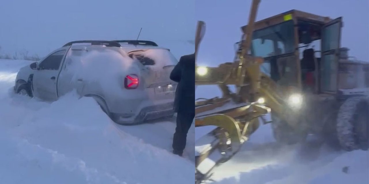 Kars'ta Kar Esareti: Arpaçay'da Mahsur Kalan 3 Kişi Kurtarıldı