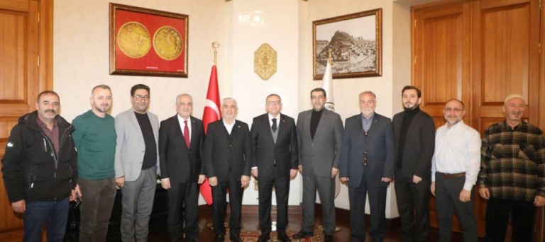 Vali Ziya Polat, Yeni Dünya Vakfı Heyetini Kabul Etti