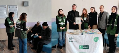 Veremle Savaş Haftası Kapsamında Yeşilay Standı Açıldı