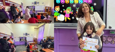 Kars’ta Yarıyıl Tatili Başladı: Minik Öğrenciler Karne Heyecanı Yaşadı