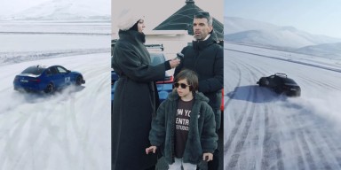 Buz Pistinde Şov: Sofuoğlu Ailesi, Çıldır Gölü'nü Salladı!