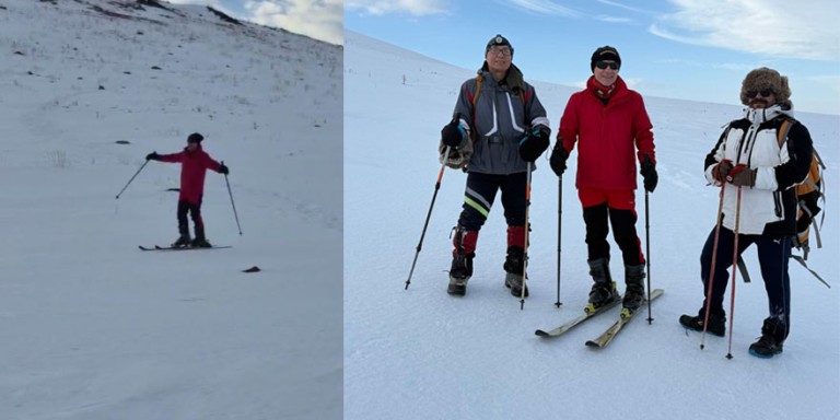 Kars'ta Zirveye Tırmanış, Kayakla İniş: Yahni Dağı'nda Adrenalin!