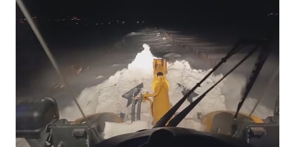 Kars'ta Kar Esareti: Köy Yolları Kapandı, Buzlanma Uyardı 142 Köy yolu açıldı