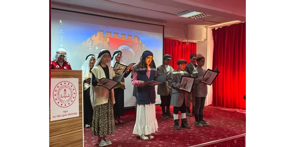 Digor'da İstiklal Marşı’nın kabulünün 105. yıl dönümü kutlandı