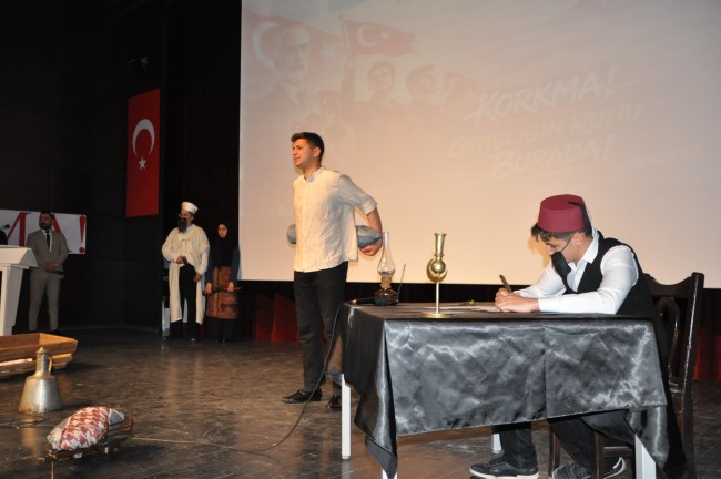 İstiklal Marşı'nın Kabulü ve Mehmet Akif Ersoy'u Anma Günü kutlandı