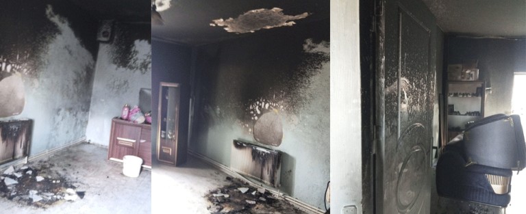 DİGOR' DA BAYRAM GÜNÜ (KULGU AİLESİ) 3 AİLENİN EVİ KÜL OLDU