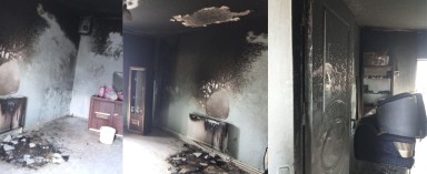 DİGOR' DA BAYRAM GÜNÜ (KULGU AİLESİ) 3 AİLENİN EVİ KÜL OLDU