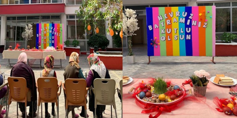 Kars Huzurevinde Nevruz coşkusu