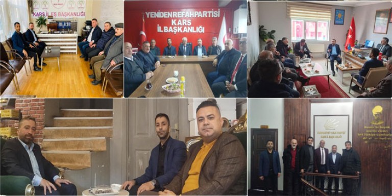 Saadet Partisi Kars İl Başkanlığından Bayram Ziyaretleri