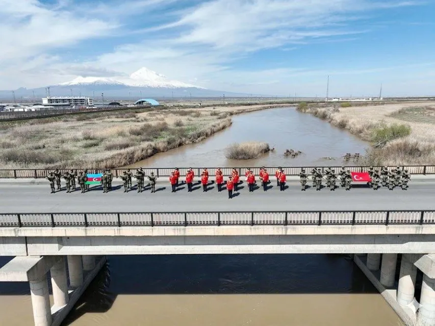 İki devlet tek millet sahada: Kars'ta tatbikat başladı