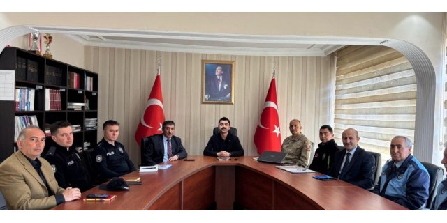 Susuz’da İlçe Trafik Komisyonu toplandı