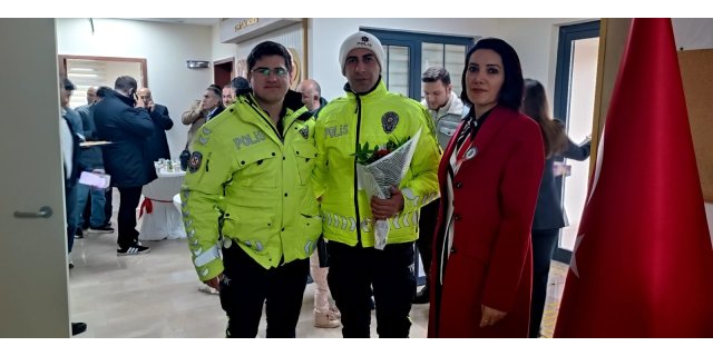 Kağızman'da 10 Nisan Polis Haftası törenle kutlandı